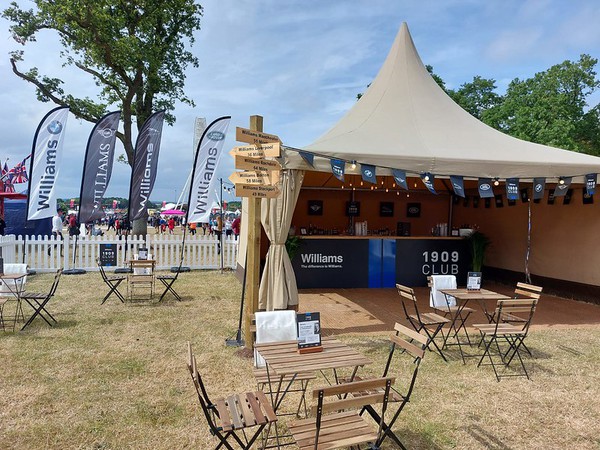 Secondhand 6m x 6m Canvas Pagoda Pavilion Style Tipi Structure For Sale