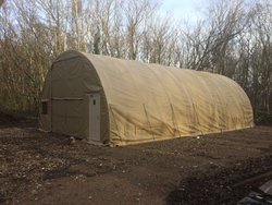 Army vehicle storage marquee for sale