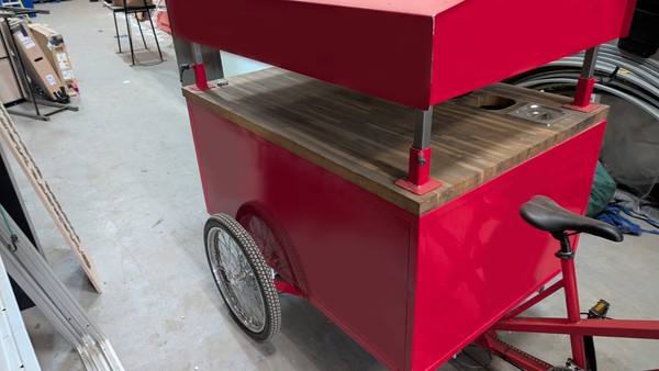 Ridable ice cream / bar trike for sale