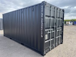 20ft x 8ft Shipping Container Site Store