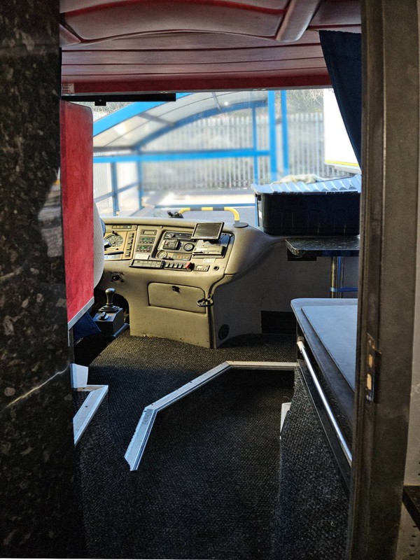 Sleeper coach with bunks