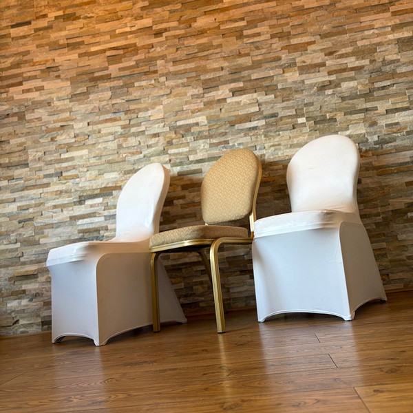 Gold Banqueting chairs