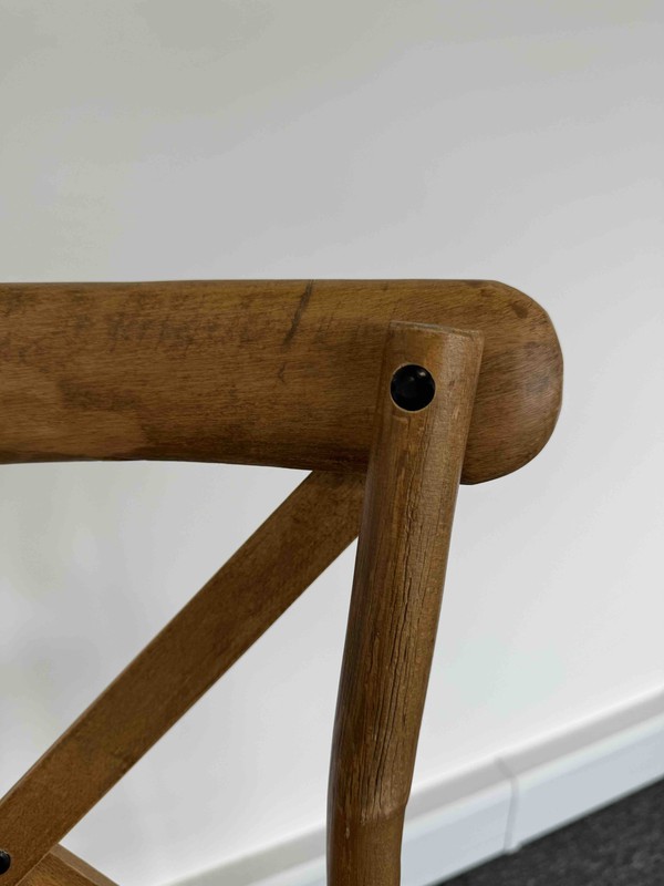 Rustic high bar stool