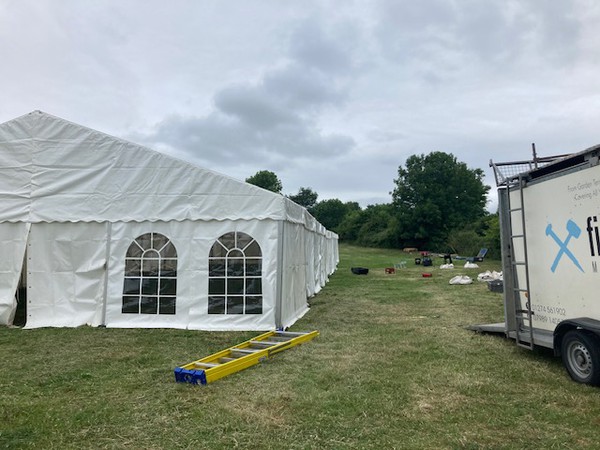 9m x 30m Roder / Tectonics / Custom Covers - Catterick, North Yorkshire 20