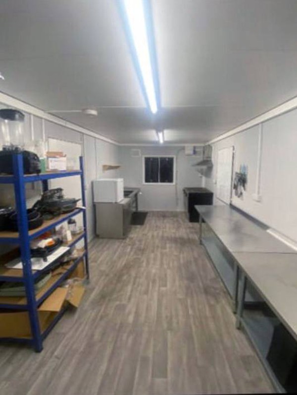 Anti Vandal 8ft x 20ft kitchen container for sale
