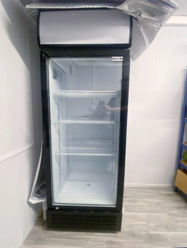 Tall display fridge