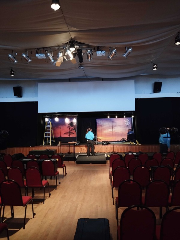80x Red Conference Chairs - Bangor, Ireland 2
