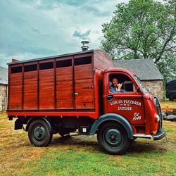 Vintage pizza truck for sale