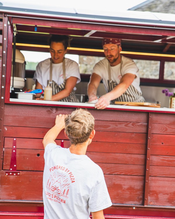 Festival pizza business