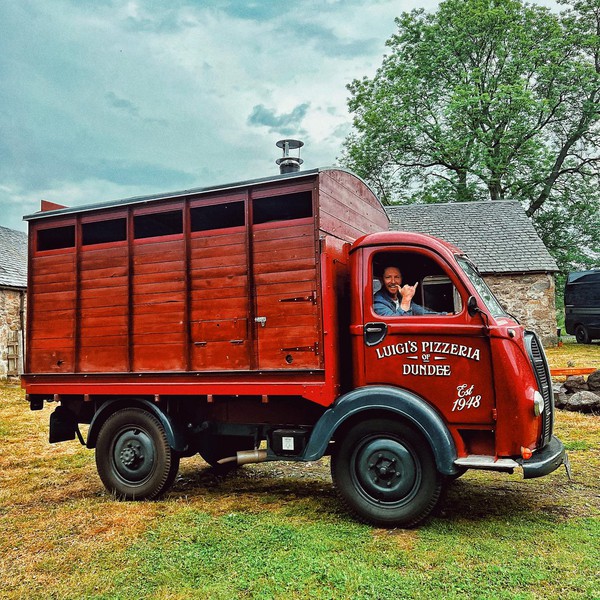 Vintage pizza truck for sale