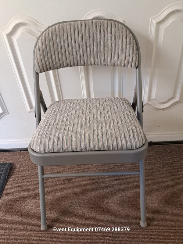 Used padded folding chairs for sale