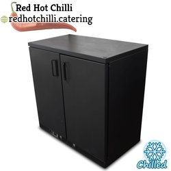 Black bottle fridge