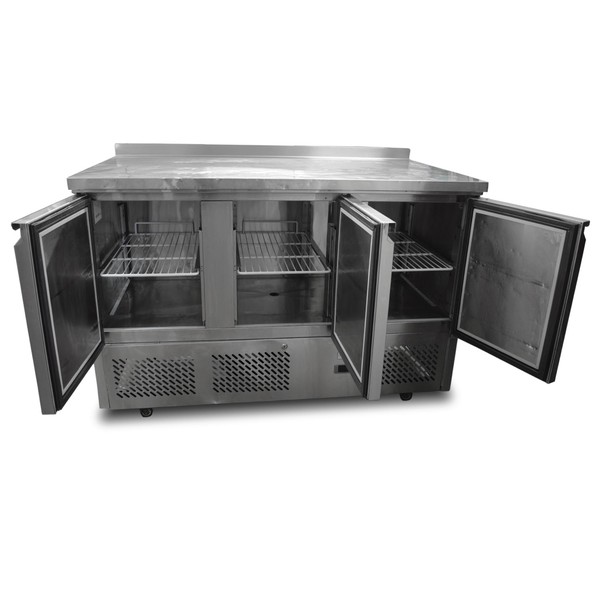 Bench fridge three door for sale