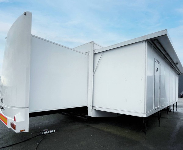 HGV Medical trailer with pods
