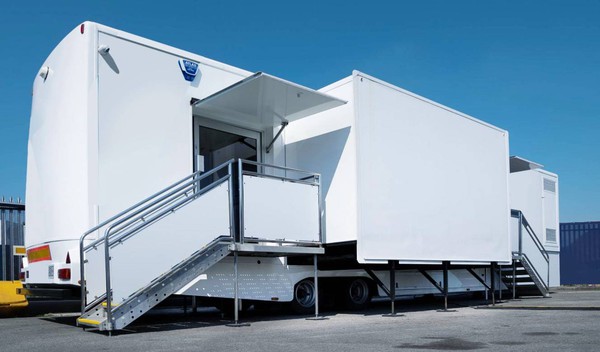 Laboratory testing trailer