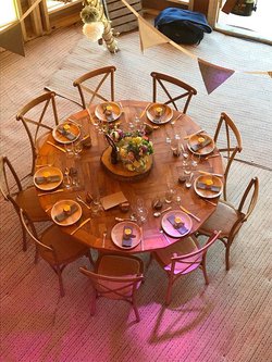 Oak Round Tables
