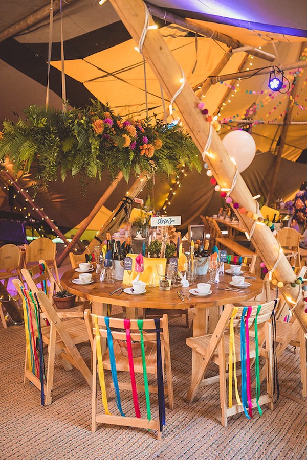 Rustic Round Tables