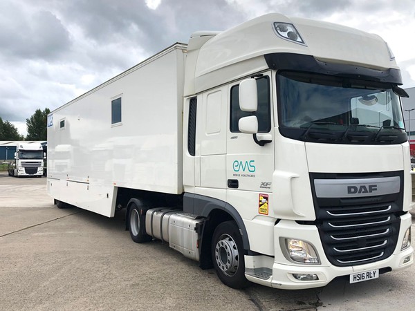 Mobile Breast Screening Clinic trailer