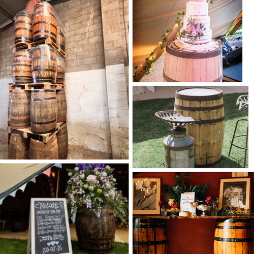 Rustic Beer / Whisky 40 Gallon Barrels