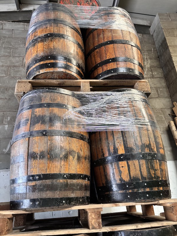 Reclaimed Beer Barrels