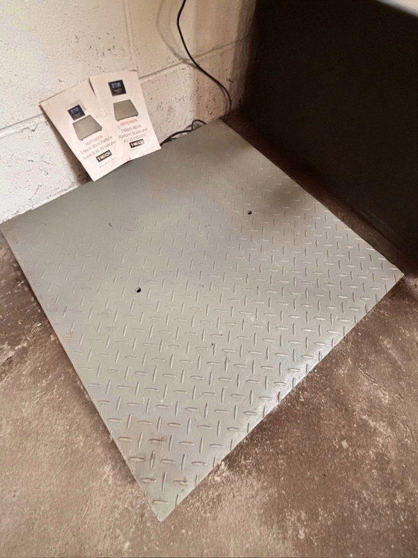 T-Mech commercial pallet platform scale