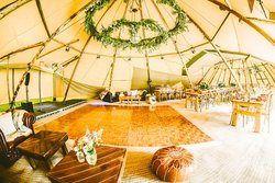 15ft Parquet Dance floor