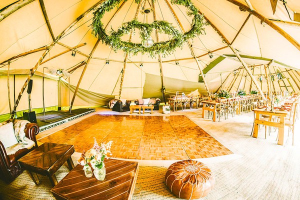 15ft Parquet Dance floor