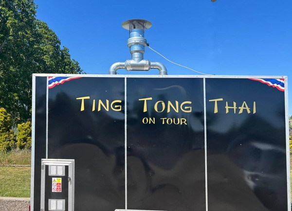 14ft catering trailer with wok cookers