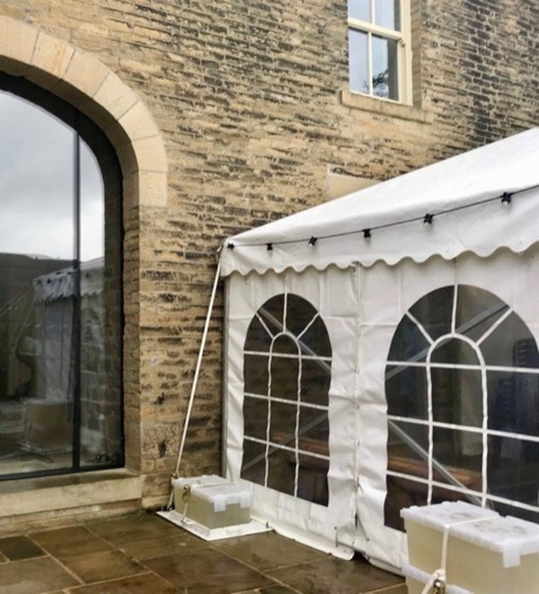 9m Wide Roder Marquee