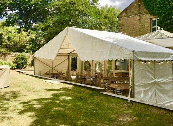 Secondhand 9m Wide Roder Marquee