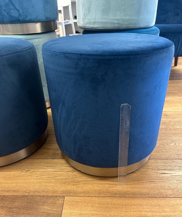 Secondhand Blue Velvet Chairs