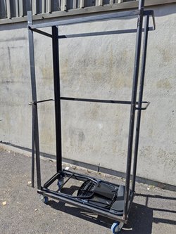 Secondhand Ex Hire Heavy Duty Trollies for Event Chairs For Sale