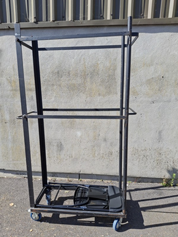 Secondhand Ex Hire Heavy Duty Trollies for Event Chairs For Sale