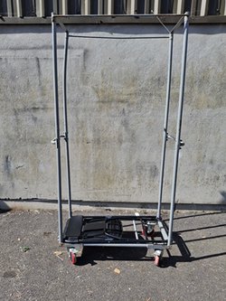 Secondhand Ex Hire Trollies for Event Folding Chairs For Sale