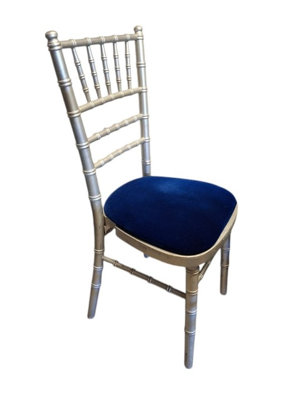 Silver Chiavari Chairs For Sale