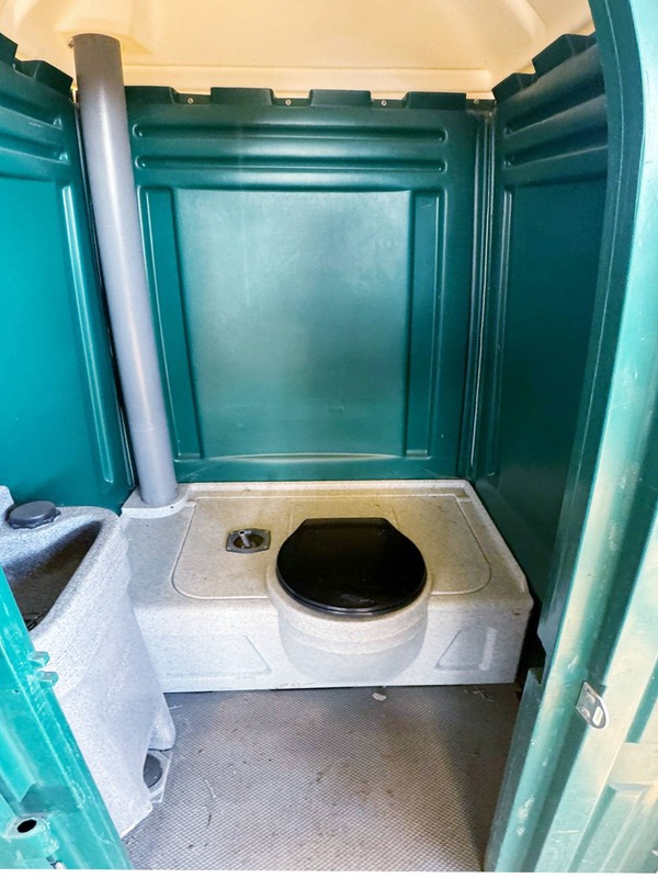 Single plastic toilet for sale