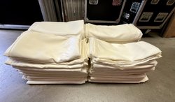 'Ivory' Polyline Wedding Drapes