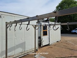 Secondhand Meat Hanging Frame Rails For Sale