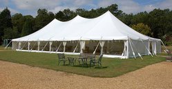 Wedding marquee in Norther Island