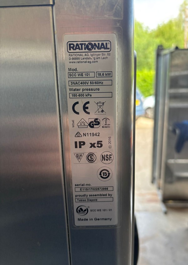 Rational 10 Grid Combi Oven For Sale