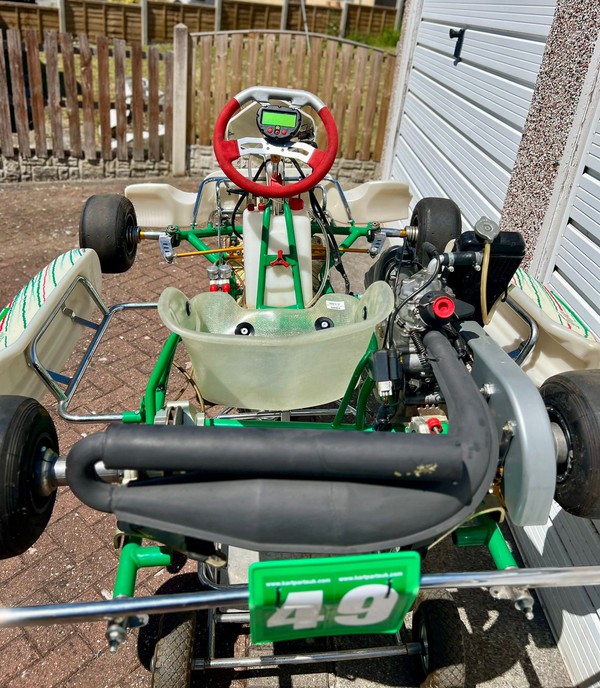 Tony Kart Rotax Senior Max pre EVO exhaust