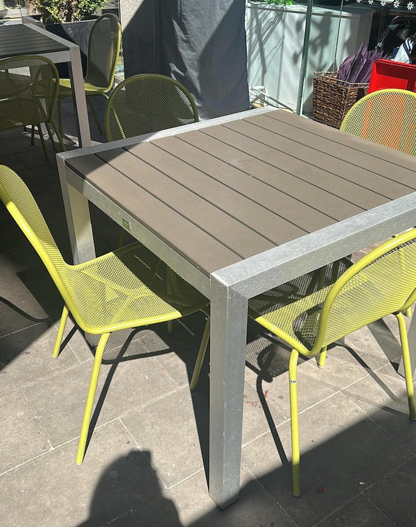 Square Table for Outdoor Dining