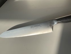 Secondhand G17 Global Chef Knife For Sale