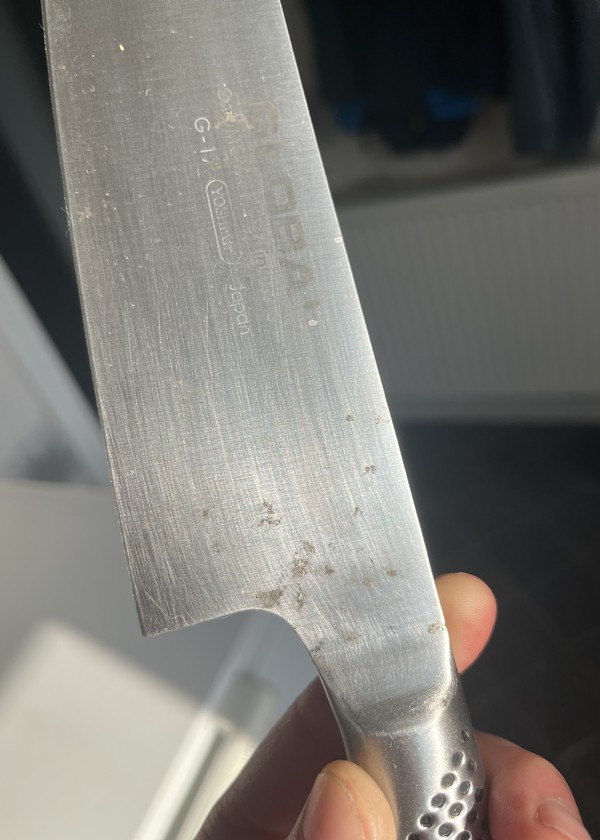 Secondhand G17 Global Chef Knife For Sale