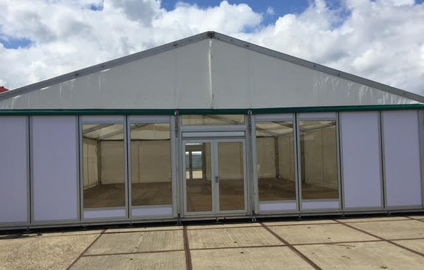 Used Large Solid Wall Marquee
