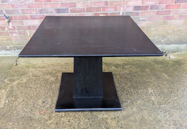 4x Black Dining Tables For Sale