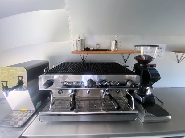 Airstream coffee trailer for sale