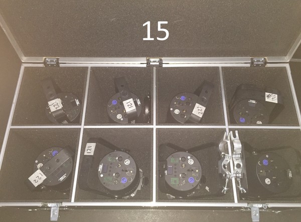 Lights With Flight Cases