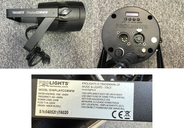 Prolights With Flight Cases For Sale