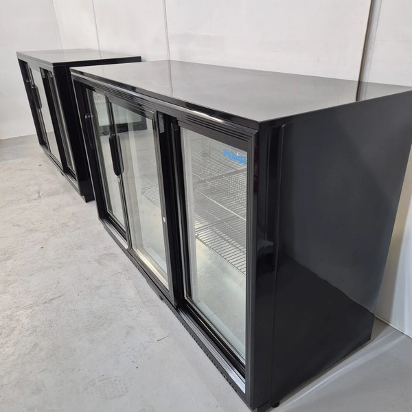 Polar Triple Glass Door Bottle Fridge